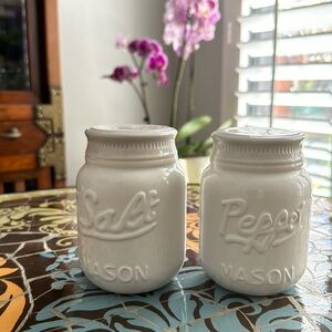 MASON SALT & PEPPER SHAKERS- 1 Set
